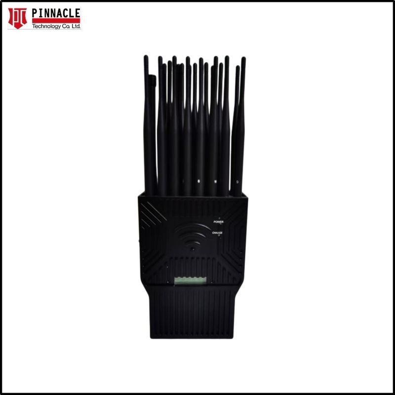 GPS GSM بلوتوث جهاز تعطيل إشارة محمول WiFi 2.4G 5.8g جهاز تعطيل الهاتف المحمول