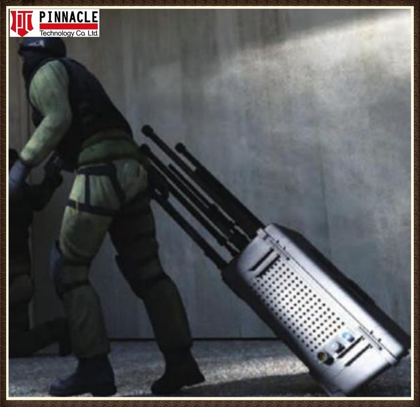 بليكان العسكرية VHF UHF الهاتف المحمول الخليوي 2G / 3G / 4G / 5G / GPS / WIFI جهاز تعطيل الإشارة