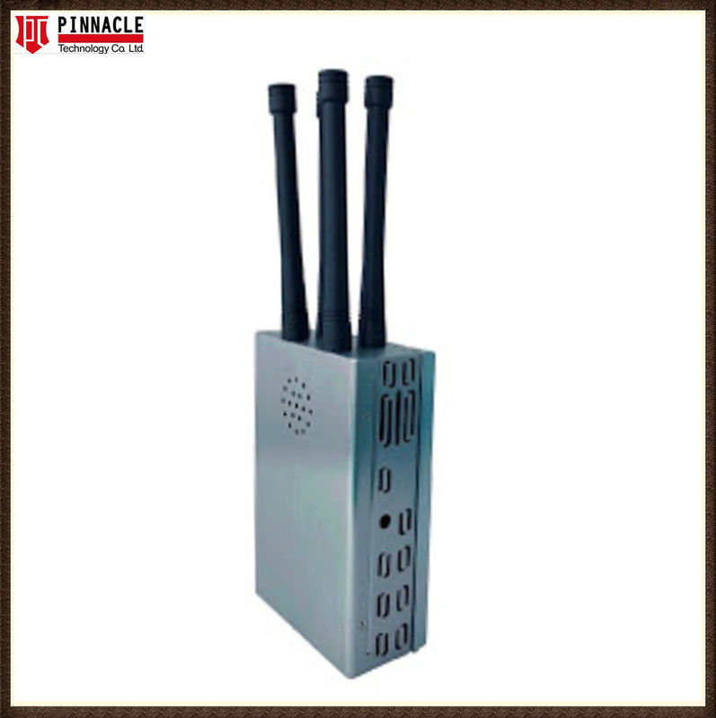 30W L1 ~ L5 GPS Wifi الهاتف الخلوي المحمول GPS Blocker 4 الهوائيات التحكم عن بعد