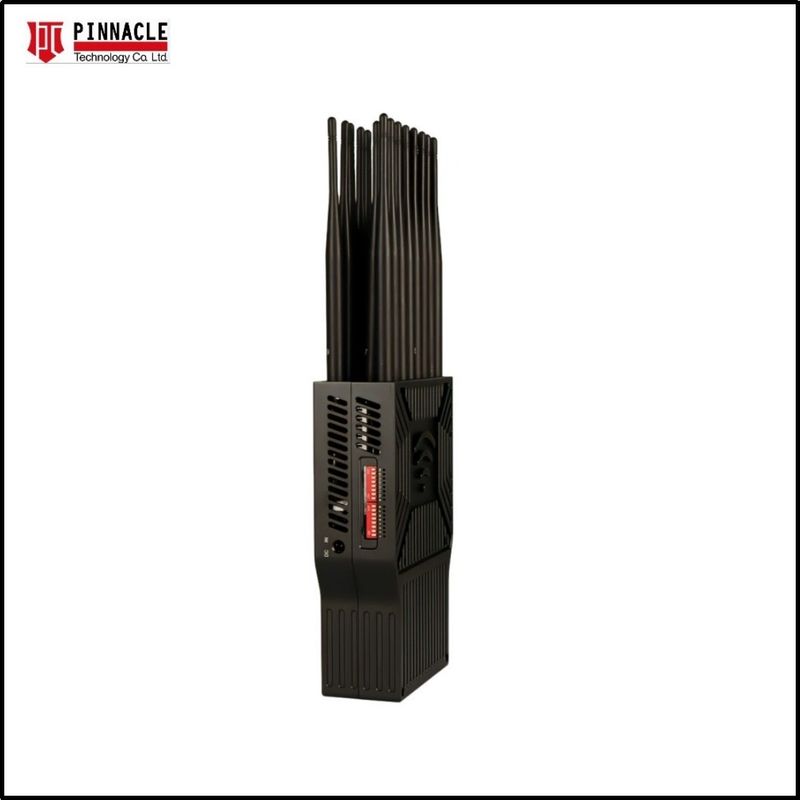 GPS GSM بلوتوث جهاز تعطيل إشارة محمول WiFi 2.4G 5.8g جهاز تعطيل الهاتف المحمول