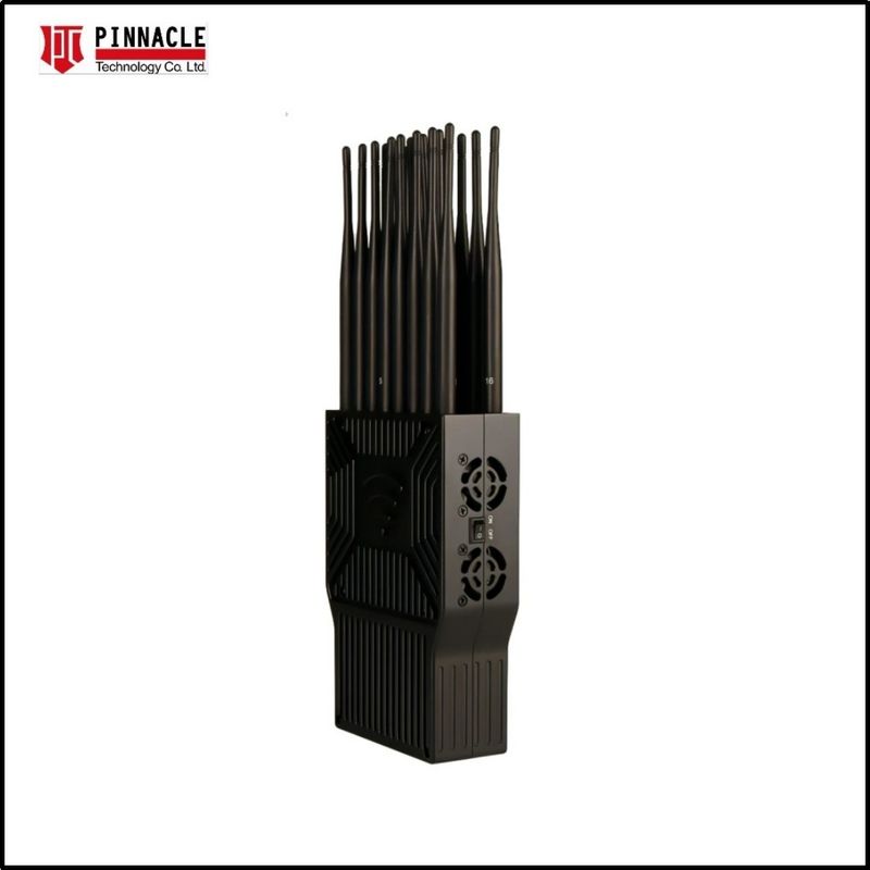 GPS GSM بلوتوث جهاز تعطيل إشارة محمول WiFi 2.4G 5.8g جهاز تعطيل الهاتف المحمول