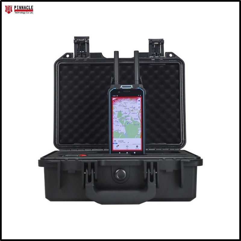 كاشف طائرات بدون طيار يدوية وموقع 100-6000MHz Dji Fpv Autel كاشف إشارة 1-2km