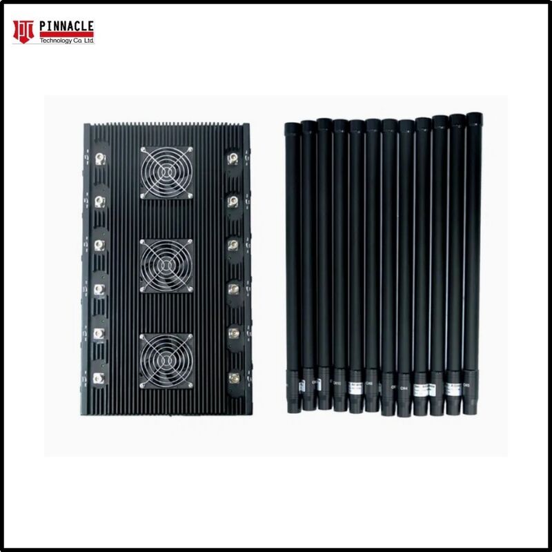 سطح المكتب 300W الهاتف المحمول 2G / 3G / 4G / 5G واي فاي غرفة الاجتماعات غرفة المؤتمرات جهاز تعطيل الإشارة