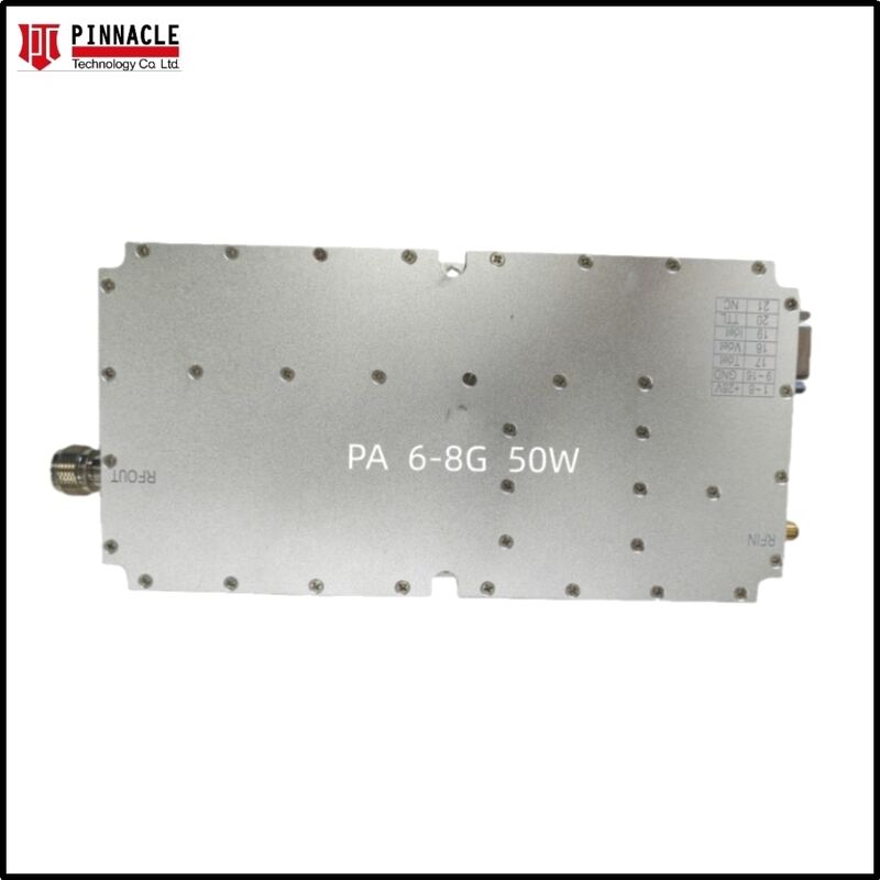 وحدة تضخيم WiFi 6E RF عالية الطاقة مع 50W أو 100W الخروج لقمع إشارة 5925-7125 MHz