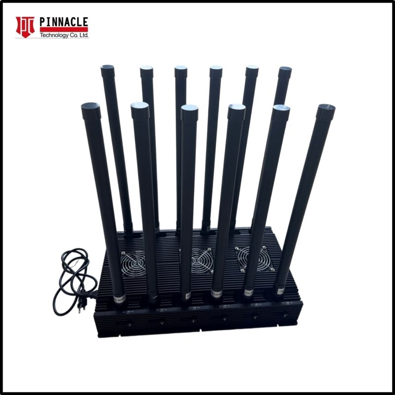 سطح المكتب 300W الهاتف المحمول 2G / 3G / 4G / 5G واي فاي غرفة الاجتماعات غرفة المؤتمرات جهاز تعطيل الإشارة