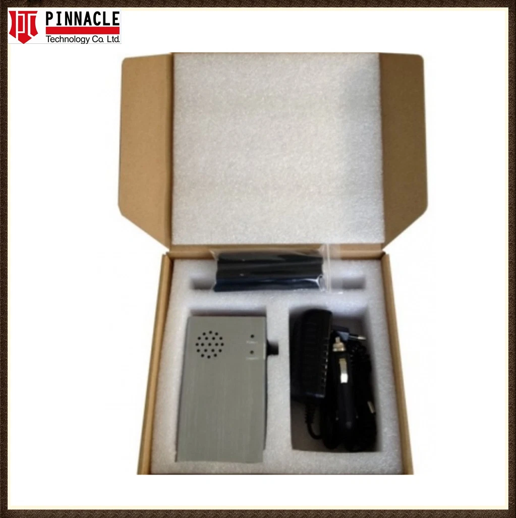 3 Antennas Pocket Size Remote Control Signal Jammer for Jamming 315MHz/433MHz/868MHz with 10W