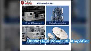 800 واط 1200 1400 ميجا هرتز rf مكبر كهربائي الصف الصناعي