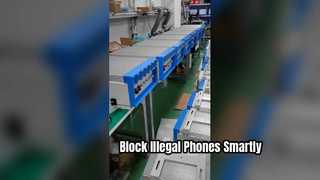 جهاز تشويش السجن عالي الطاقة مع التحكم في القائمة البيضاء. الحل المخصص متاح.