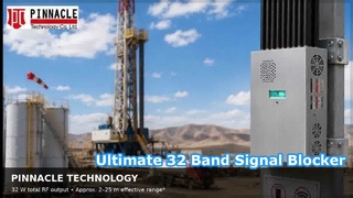 يده 32 واط 32 قناة إشارة جهاز تشويش مستقل الفرقة التحكم DIP التبديل 5G واي فاي GPS مانع الهاتف